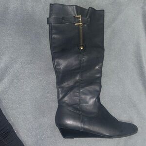 Steven by Steve Madden women's black synthetic leather